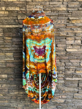 Load image into Gallery viewer, Geode Seamless Bali Rayon Jersey Infinity Scarf in ‘Koroit Boulder Opal’
