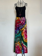 Load image into Gallery viewer, Women’s Medium Reverse Geode Cropped Palazzo Pants with Pockets in ‘Fiesta’
