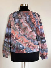 Load image into Gallery viewer, Women’s Large (fits like an XL) Off Shoulder Sweatshirt in ‘Flint Stone’
