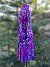 Load image into Gallery viewer, Custom Reverse Geode Robe in ‘Purple Haze’ for Megan
