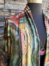Load image into Gallery viewer, Custom Reverse Geode Athleta Cardigan for Maria
