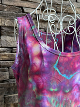 Load image into Gallery viewer, Women’s Large Geode 100% Cotton Tank Top in ‘Northern Lights’
