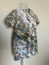 Load image into Gallery viewer, Custom Shoulder Twist T-Shirt in ‘Pewter’ for CrystalView56
