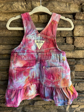 Load image into Gallery viewer, Baby 9 Month Osh Kosh B’Gosh Denim Overall Dress in ‘Bird Song’
