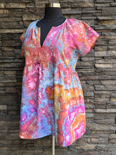 Load image into Gallery viewer, Custom Geode Babydoll Dress for Melany in ‘Bird Song’
