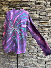 Load image into Gallery viewer, Women’s Small Mock Neck Pullover Sweatshirt in ‘Galaxy Swirl’
