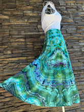 Load image into Gallery viewer, Custom Geode Midi Skirt in ‘Kelp Forest’ for Kim
