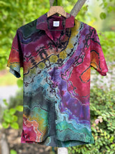 Load image into Gallery viewer, Custom Reverse Geode Button Up Shirt for Ron
