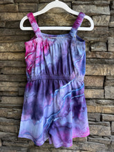 Load image into Gallery viewer, Youth Girls 5T Geode Romper in ‘Purple Haze’
