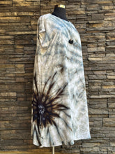 Load image into Gallery viewer, Women’s 2X 100% Rayon Caftan-like ‘Easy Breezy’ Dress in ‘Dark Side of the Moon’
