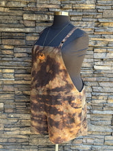 Load image into Gallery viewer, Women’s 3X (22/24) Reversed Rayon/Linen Overall Shorts in ‘Raven’
