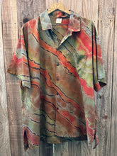 Load image into Gallery viewer, Custom Geode Men’s Rayon Button Up Shirts for Sarah
