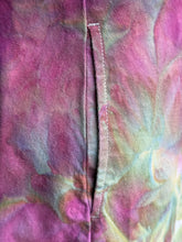 Load image into Gallery viewer, Women’s Small Denim Corset Midi A-Line Dress with Pockets in ‘Warrior Princess’
