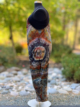 Load image into Gallery viewer, Custom Reverse Geode Harem Jumpsuit in ‘Midnight Jasper’ for Sherri
