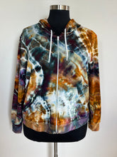 Load image into Gallery viewer, Women’s XXL Geode Zip Up Hoodie in ‘Autumn Dawn’
