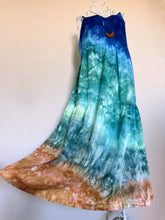 Load image into Gallery viewer, Women’s XS Geode Sun Dress in ‘Sea &amp; Sand’
