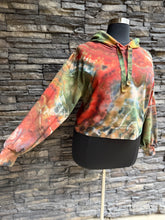 Load image into Gallery viewer, Women’s XL Cropped Geode Hoodie in ‘Cherry Creek Jasper’
