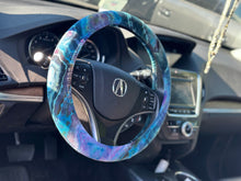 Load image into Gallery viewer, Custom Geode Steering Wheel Cover for Suzie
