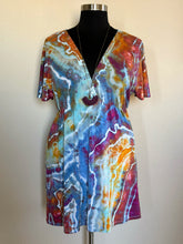 Load image into Gallery viewer, Women’s Large Geode Kimono Style Dress in ‘Bird Song’
