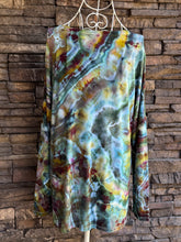 Load image into Gallery viewer, Women’s Medium Geode Luxe Long Sleeved Tunic in ‘Forest Fairy’
