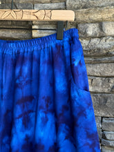 Load image into Gallery viewer, Custom Blue Spiral Wide Leg Rayon Pants with Pockets for Jessica
