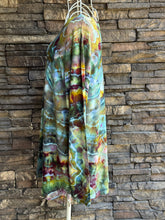 Load image into Gallery viewer, Women’s Medium Geode Luxe Long Sleeved Tunic in ‘Forest Fairy’
