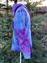 Load image into Gallery viewer, Unisex Medium Geode Zip Up Hoodie in ‘Purple Haze’
