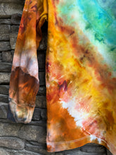 Load image into Gallery viewer, Youth Small (6/7) Oversized Long-Sleeve Geode Pocket T-Shirt in ‘Yellowstone’s Grand Prismatic Spring’
