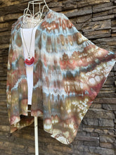 Load image into Gallery viewer, Women’s Small/Medium Azure Skies 100% Viscose Kimono in ‘Dark Side of the Moon’
