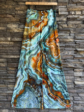 Load image into Gallery viewer, Custom Geode Palazzo Pants in ‘Boulder Turquoise’ for Kacie
