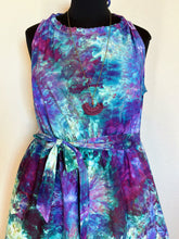 Load image into Gallery viewer, Women’s 2X Midi Tank Dress with Belt &amp; Pockets in ‘Northern Lights’
