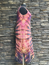 Load image into Gallery viewer, Women’s XXL 100% Cotton Reverse Dyed Sleeveless Midi Dress in ‘Warrior Princess’
