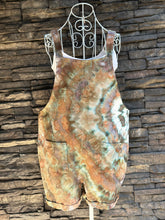 Load image into Gallery viewer, Women’s Large Cotton/Linen Overall Shorts in ‘Wild Thing’
