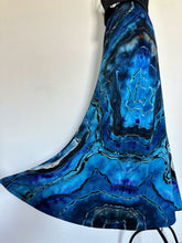 Load image into Gallery viewer, Custom Reverse Geode Maxi Skirt in ‘Midnight Sapphire’
