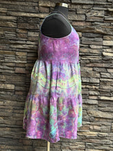 Load image into Gallery viewer, Women’s Large (fits like an XL) Geode Spaghetti Strap Tiered Cotton Gauze Sundress with Pockets in ‘Alchemist’
