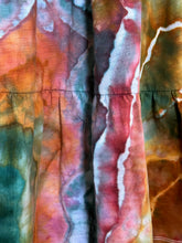 Load image into Gallery viewer, Women’s Medium Geode Cotton Elastic Waist Maxi Dress with Pockets in ‘Rainbow Sherbert’
