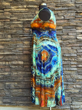 Load image into Gallery viewer, Custom Reverse Geode Dress in ‘Azurite’ for Candice
