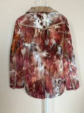 Load image into Gallery viewer, Women’s Large Upcycled Sherpa Lined Corduroy Jacket in ‘Shiitake’
