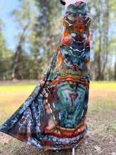 Load image into Gallery viewer, Women’s XL Geode Maxi Skirt in ‘Rooster’
