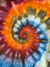 Load image into Gallery viewer, Youth XS (5) Oversized Long-Sleeve Pocket T-Shirt in ‘Desert Springs’ Spiral
