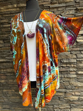 Load image into Gallery viewer, Women’s XXL Geode Kimono in ‘Koroit Boulder Opal’
