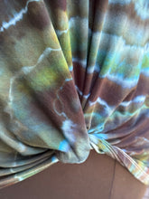 Load image into Gallery viewer, Women’s XXL  Geode Front Twist Short Sleeve Top in ‘Big Sure Jade’
