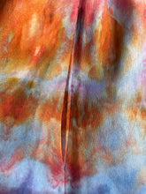 Load image into Gallery viewer, Women’s XXL Geode V-Neck Short Sleeve Linen/Rayon Babydoll Dress with Pockets in ‘Bird Song’
