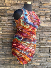Load image into Gallery viewer, Women’s Large Geode Bodycon Dress in ‘Carnelian Sunset’
