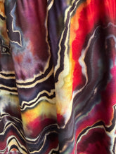 Load image into Gallery viewer, Women’s Medium (could fit a large, too) Reverse Geode Square Dress with Pockets in ‘Fire on the Mountain’
