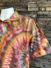 Load image into Gallery viewer, Men’s XL 100% Cotton Polo Shirt in ‘Rustic Rainbow’
