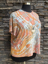 Load image into Gallery viewer, Women’s 3X Geode Super Soft Modal T-Shirt in ‘Blush Oasis’
