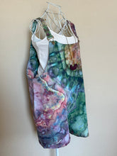 Load image into Gallery viewer, Women’s XL Geode Cotton/Linen Lightweight Overall Shorts in ‘Tide Pool’
