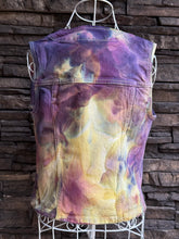 Load image into Gallery viewer, Women’s XS Denim Vest in ‘D’yer Ma’ker’
