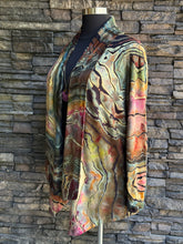 Load image into Gallery viewer, Custom Reverse Geode Athleta Cardigan for Maria
